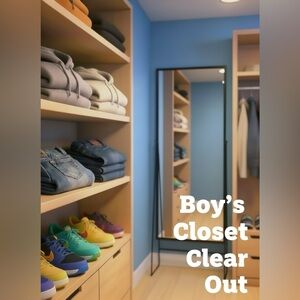 UNLISTED ITEMS 101-150 - Boy’s Closet Clear Out